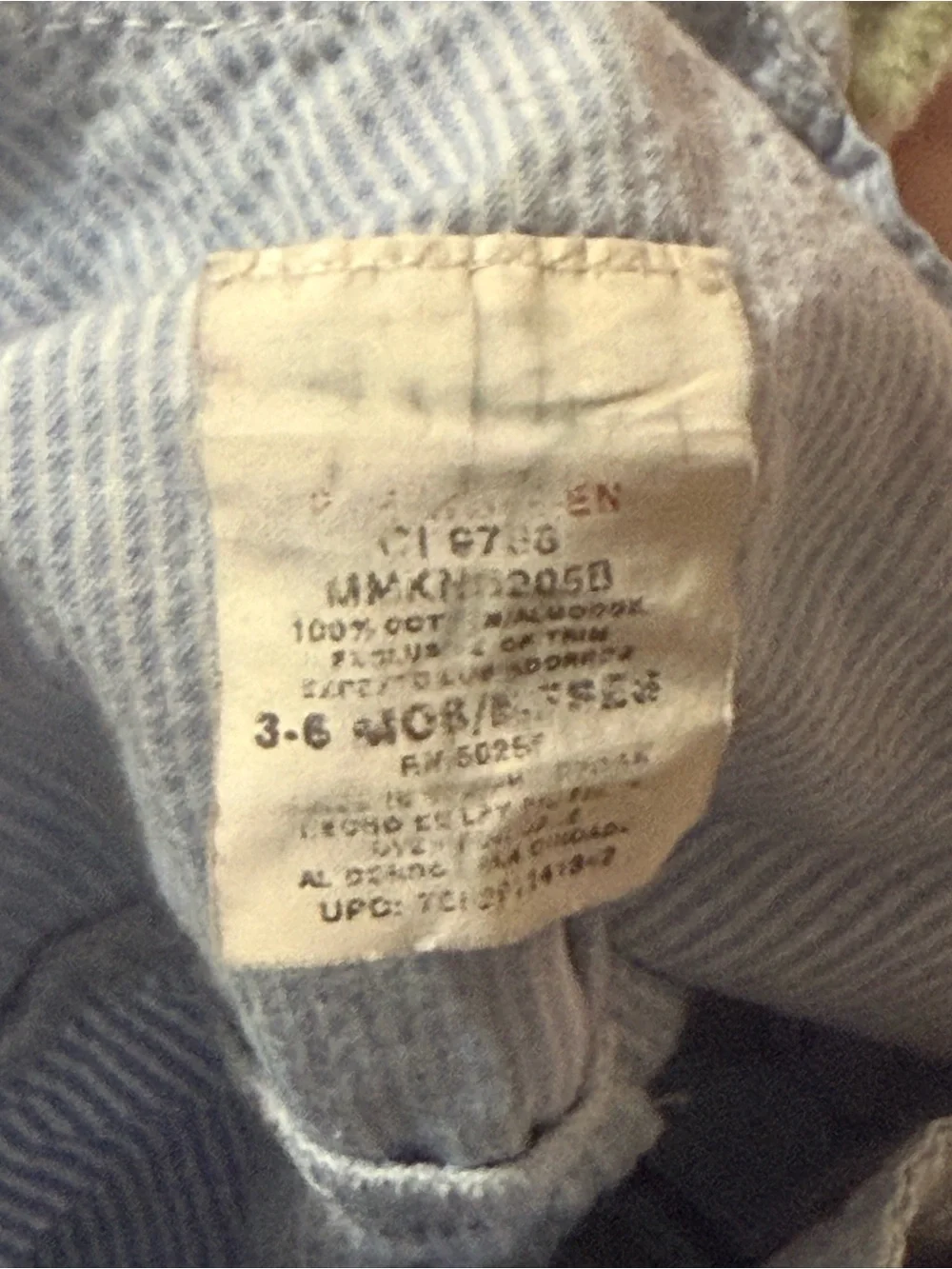 Light Blue Seersucker Overalls
